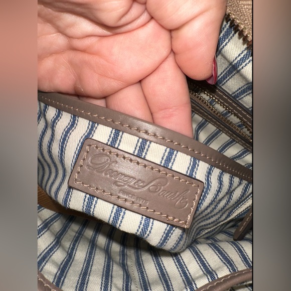 Dooney & Bourke Camden Woven Small Tote - Picture 10 of 12